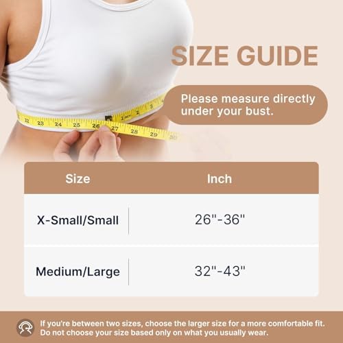 Fit Geno Posture Corrector for Women Lite, Upper Back Brace for Slouching