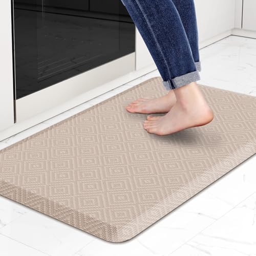 Anti-Fatigue Kitchen Mats for Floor Standing and Comfort Desk Mats 17"x28"