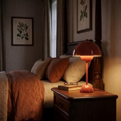 Creative Mid-Century Modern Bud Table Lamp for Home&Office, Pastel Green