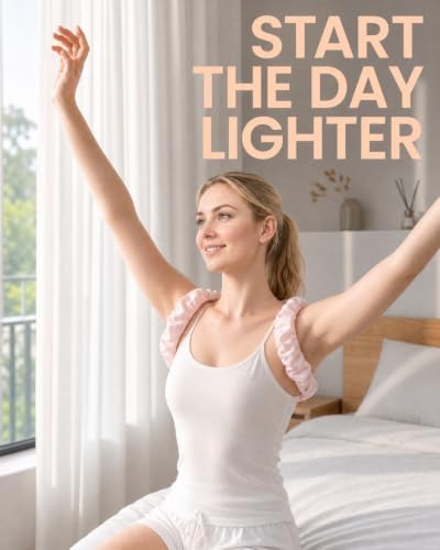Women's Ultra-Soft Sleep Posture Corrector, Upper Back Brace for Night Use