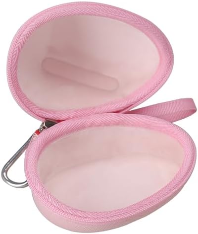 Mouse Case Fits for Logitech Lift Vertical Ergonomic Mouse, Travel Carrying Box for Logi Wireless Bluetooth Cordless Upright Mouse, Case Only (Pink)