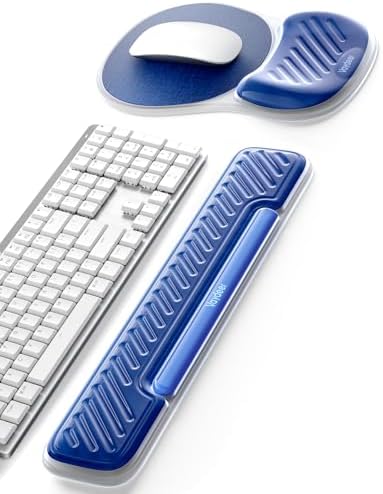Vaydeer Ergonomic Gel Keyboard Wrist Rest and Mouse Pad with Wrist Rest Set