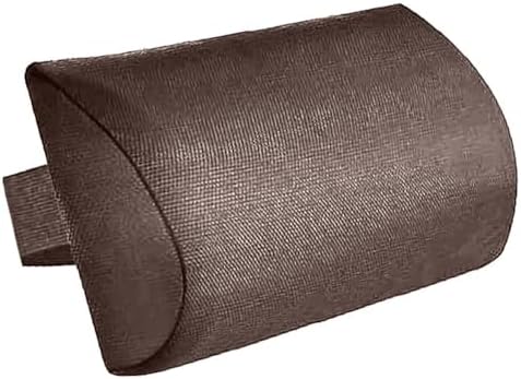 Chaise Lounge Neck Support Pillow with Adjustable Strap,Ergonomic Headrest Pillow Portable Bolster Cushion for Patio Backyard Beach Pool Garden Recliner (Coffee)