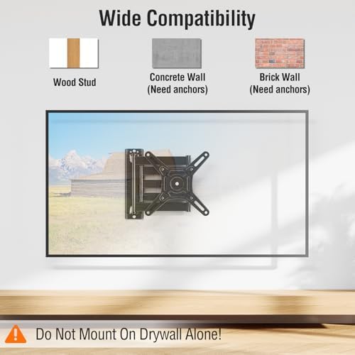 ELIVED 21.7in Long Arm TV Mount for 14-42" TVs Monitors, Max VESA 200x200