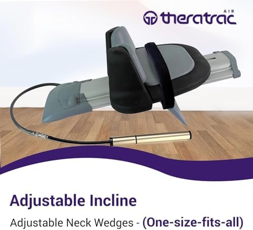 Clinical Grade Cervical Traction Device by Theratrac Air – Advanced Neck Support with Air Pump Technology for Pain Relief, Spine Alignment & Disc Health