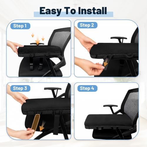 SPRING SEAON Office Chair Arm Covers Pads Premium Desk Chair Elbow Pads