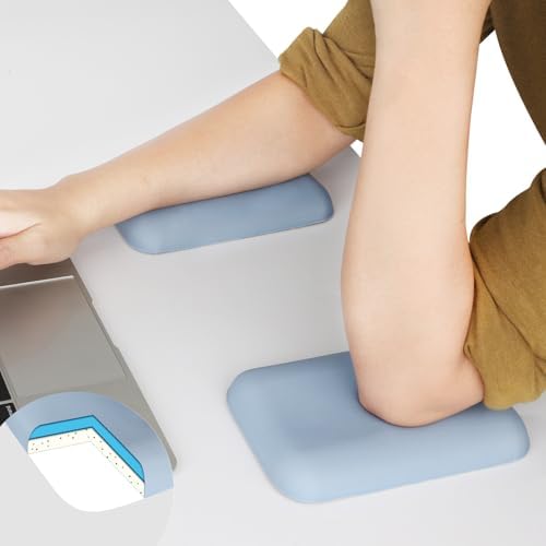 Leolee Elbow Rest Pads for Desk, Gel Ergonomic Wrist Rest Arm Rest Pads