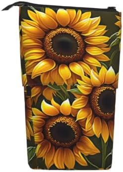 Sunflower Flowers Standing Pencil Case