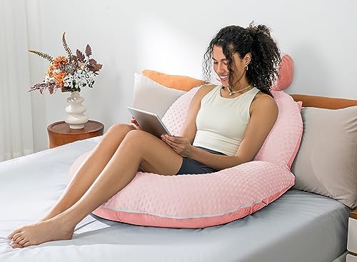 INSEN Reading Pillow, Back Pillow for Sitting in Bed and Couch, Gaming Pillow for Adults, Sit Up Support for Bed