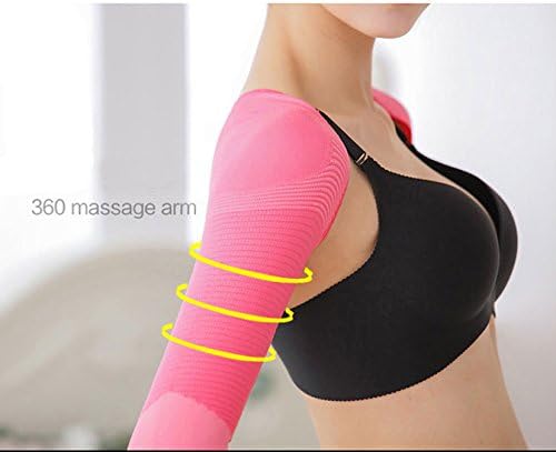 Gudessly Women's Slimming Arm Shapers Back Shoulder Support Wrap Correct Posture Corrector Humpback (XL(fit US M), Black)