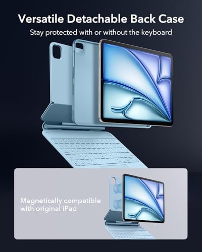 ESR for iPad Air 11/Pro 11 Inch Case Keyboard, Multi-Mode Magnetic Stand