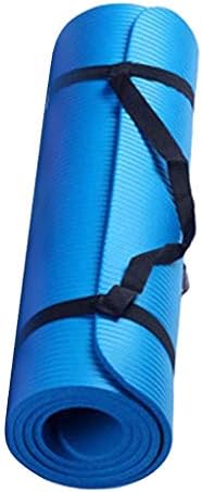 Yoga Mat Thick 1/5" Thick Non Slip Anti-Tear High Density Exercise Mat with Carrying Strap Large Yoga Mat for Floor, Gym, Fitness, Pilates, Stretching, Home Yoga, Workouts