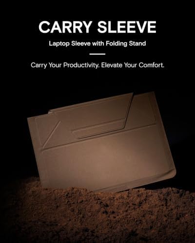 MOFT Laptop Carry Sleeve with Stand &Smart Storage for 14" Laptop for Work