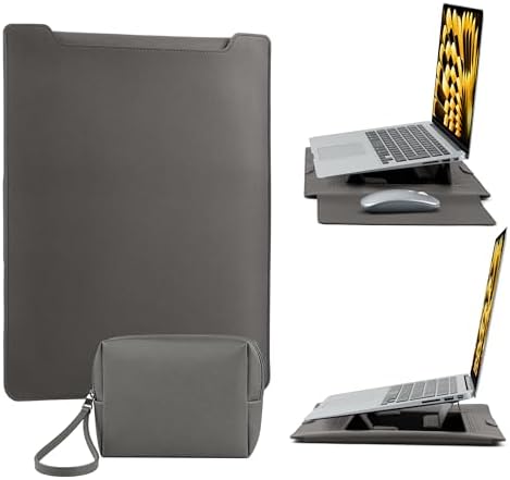 13-14 Inch Protective Laptop Sleeve with Stand, for MacBook Pro/MacBook Air