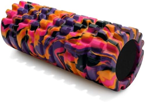 321 STRONG Patented 3-Zone Massage Roller, Medium Density for Exercise