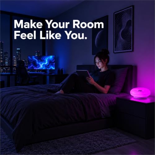 Cyberpunk Donut Lamp,Cordless Rechargeable Table & Wall Light,Game Light