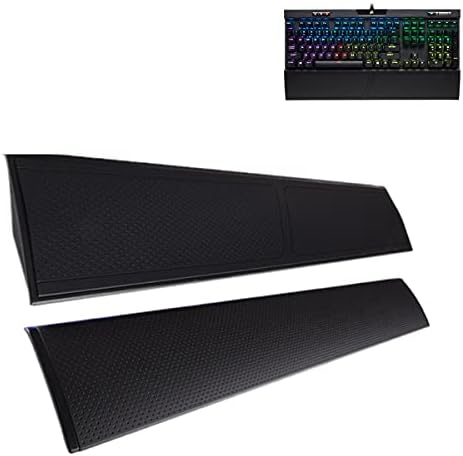 New Wrist Rest Pad Palm Protection Support for Corsair K70 RGB MK.2 Mechanical Gaming Keyboard(K70 MK.2 (Black))