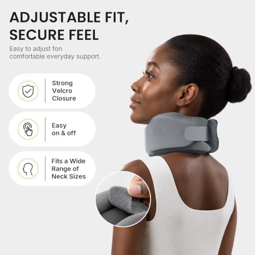 Neck Brace, Soft Cervical Collar Large for Pain and Support 1 Pcs