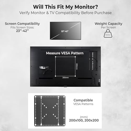 Mount World 1056 VESA 200 x 200 Universal Adapter for Medium Mounts (Adapter can be used for tv from 23" - 42" size)