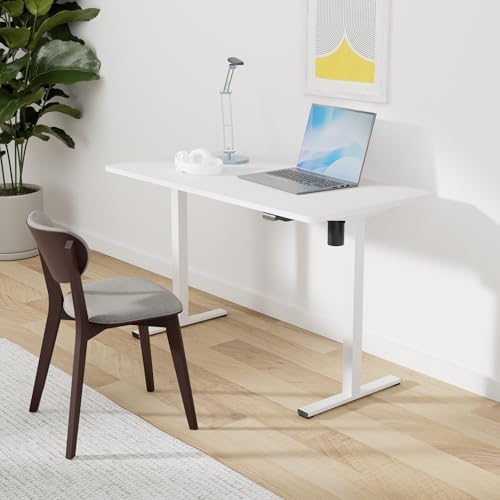 SANODESK One-Piece Electric Height Adjustable Standing Desk 40''x 24''