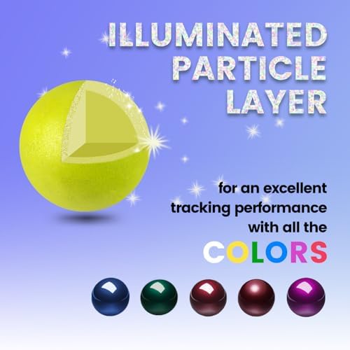 Perixx PERIPRO-303 GOY 1.34 inches Trackball - Replacement Ball for M570, PERIMICE-517/520/717/720, and Other Compatible Trackball Mouse - Matte Optic Yellow