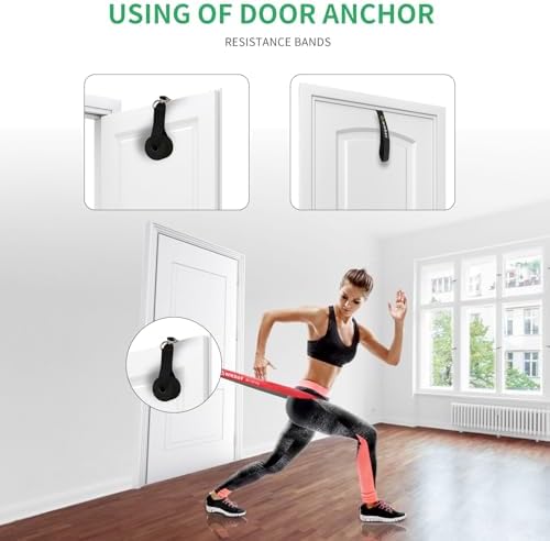 WIKDAY Resistance Bands for Working Out with Door Anchor