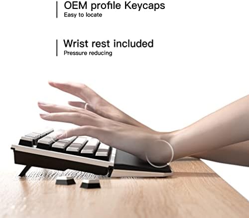 Hexgears X5 Wireless Mechanical Keyboard Full Size 108 Keys- Hero