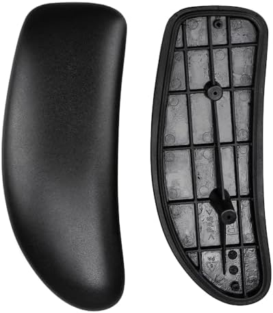 MingYi.office Vinyl Arm Pads Caps for Humanscale Freedom Office Chair, Only Available for Standard Arm (Height Adjustable), Can Not Fit The Advanced Arm, Black, 1 Pair.