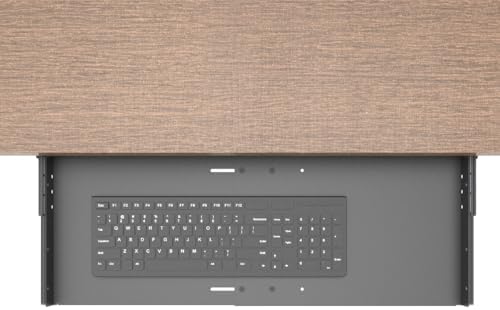 Large Under Desk Slide-Out Keyboard Tray, 27 x 9.8 inch