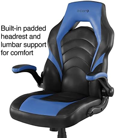 Staples Emerge Vortex Gaming Chair, Ergonomic, Swivel, Black, 2-Pack