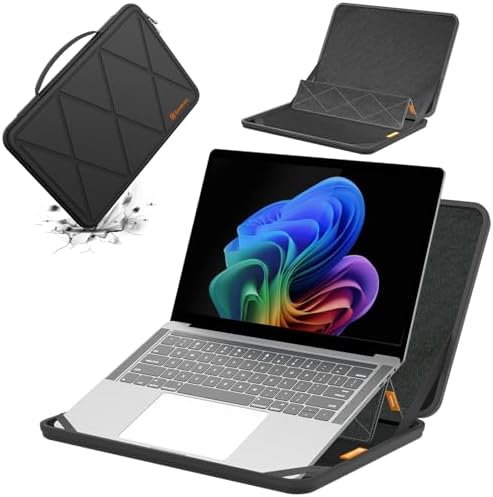 Smatree MS50T Hard EVA Protective Sleeve Case with Stand Compatible for 14 inch Lenovo Yoga 7 2-in-1, for Lenovo IdeaPad 5X 2-in-1, for ThinkPad T14s/T14 Gen 6/5, for ThinkPad E14 Gen 5/6 Sleeve