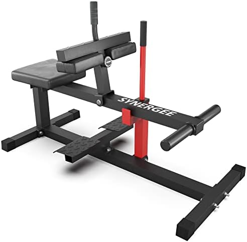 Synergee Seated Calf Raise Machine – 550 lb Max Capacity