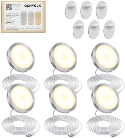6-Pack LED Lamp Kit 001 for Bambu 3D Printer Parts Light Projects