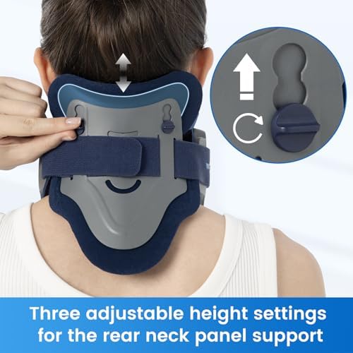 Velpeau Neck Brace for Neck Pain and Support with Soft Pad, Neck:11.5–16.5"