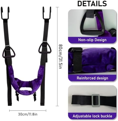 Cervical Neck Traction Device Over Door for Home Use Portable Neck Stretcher Hammock Decompression Home Physical Therapy