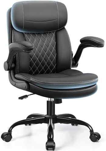Office Desk Chair, Ergonomic Computer Chair with Unique Dual-Layer Support