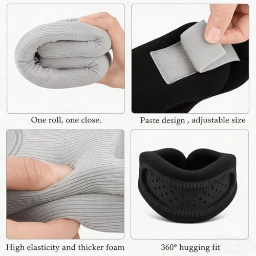 Neck Brace Support Cervical Collar(Black)