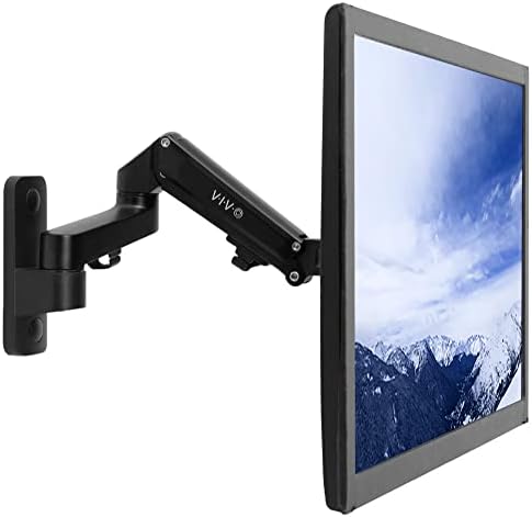 VIVO Black Single Monitor Wall Mount for 17 to 32 inch Screens, MOUNT-G100B
