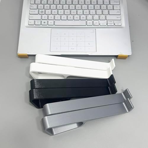 Ergonomic Laptop Stand with Cooling Vents for Improved Postures and Airflows Supports 13 to 17Inch Notebook