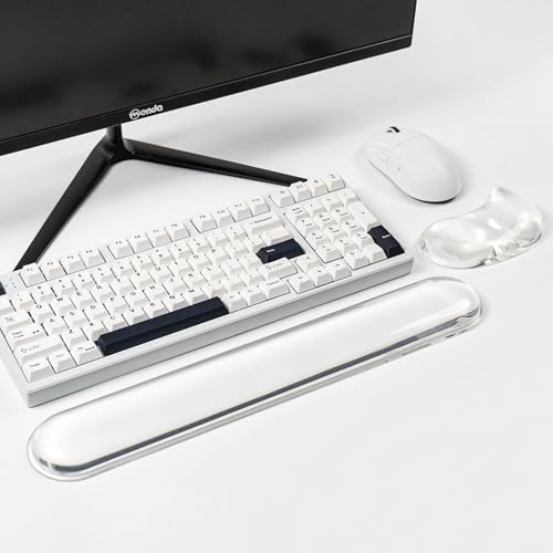 Gel Keyboard and Mouse Wrist Rest Set,Wrist Support for Computer Keyboard