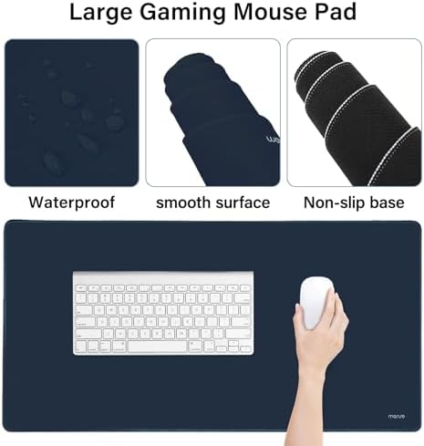 MOSISO Keyboard Mouse Pad Set, Large Gaming Mousepad&Keyboard Wrist Rest
