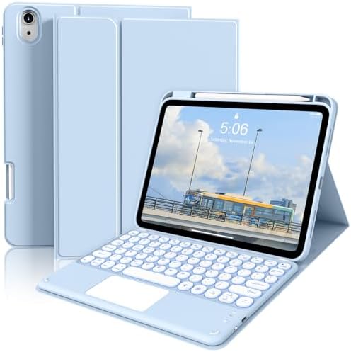 JKSML for iPad(A16) 11th/10th Generation Case with Keyboard,Backlight