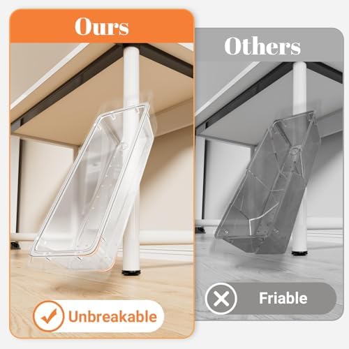 SpaceHacks 15 PCS Plastic Drawer Organizer Set, Drawer Storage Trays