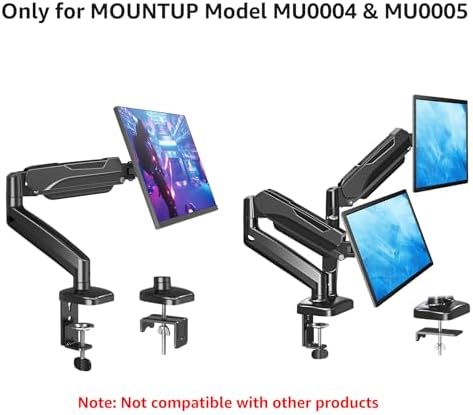 MOUNTUP MU0004 MU0005 Desk C-Clamp Extension for Max 6 in Thick Desk Base