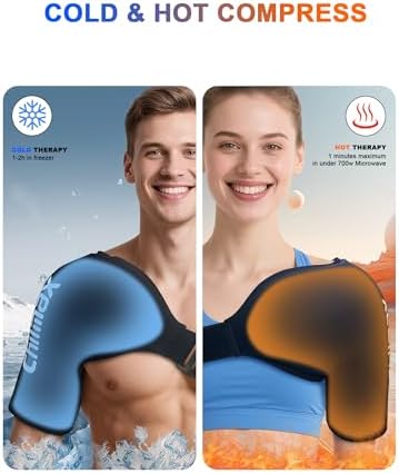 Shoulder Ice Pack Wrap for Rotator Cuff Cold Therapy Brace