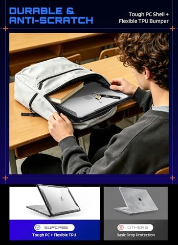 SUPCASE for MacBook Neo 13 Inch Case with Stand 2026, Black