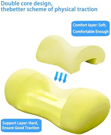 Bespilow Small Neck Roll Pillow for Sleeping, Neck Pillows for Pain Relief