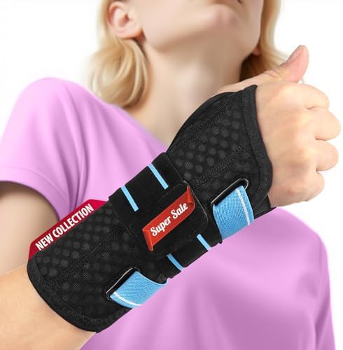 FENGJIDA Carpal Tunnel Wrist Brace for Night Sleep,Work,Typing Support