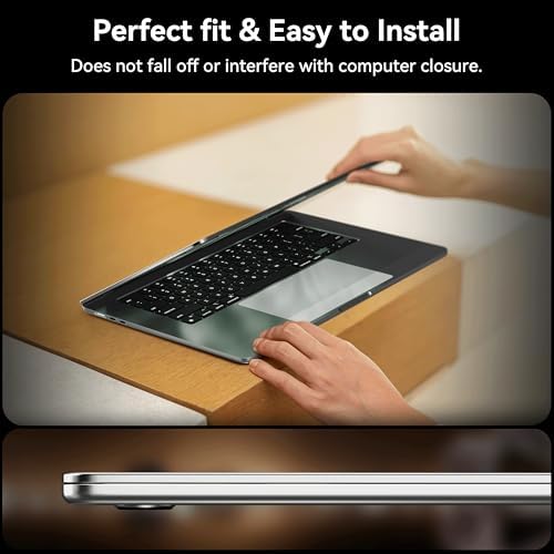 IPROKKO 360° Privacy Screen Macbook Air 13.6/13 Inch (2022-2026, M2, M3, M4, M5),Matte Anti Glare Blue Light 13.6in Mac Scratch Resistant Laptop Screen Protector Filter