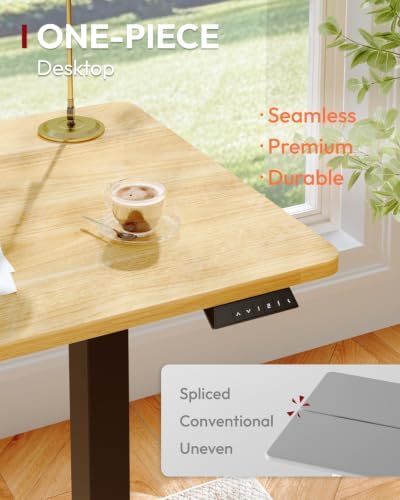 SANODESK One-Piece 40 x 24'' Electric Height Adjustable Standing Desk